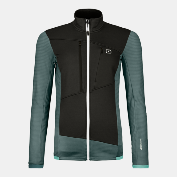 ORTOVOX FLEECE GRID JACKET W Vestes en polaire ORTOVOX